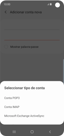 Prima Conta IMAP.