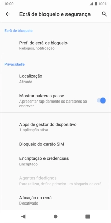 Prima Bloqueio do cartão SIM.