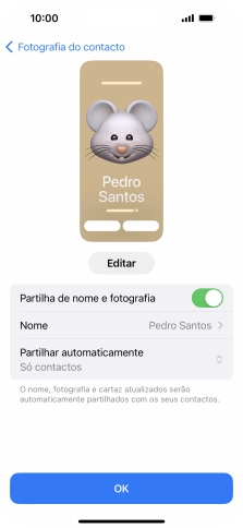 Prima o indicador junto a 