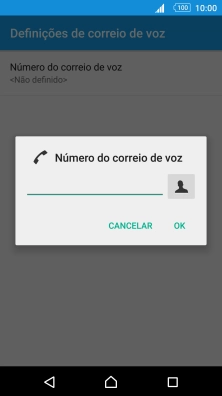 Introduza 123 e prima OK.