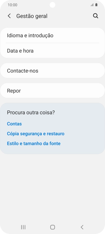Prima Data e hora.