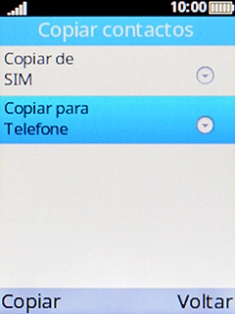 Escolha Copiar.