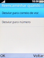 Escolha Desviar para correio de voz.