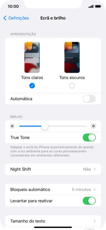 Prima Tons escuros.