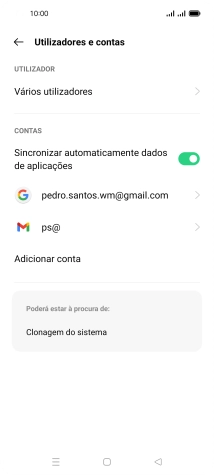 Prima a tecla de início para terminar e voltar ao ecrã inicial.