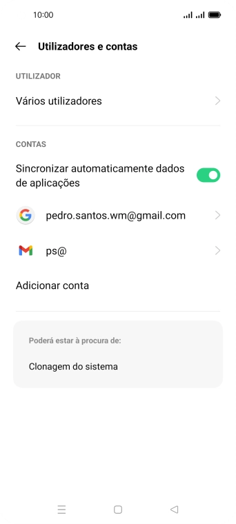 Prima a tecla de início para terminar e voltar ao ecrã inicial.