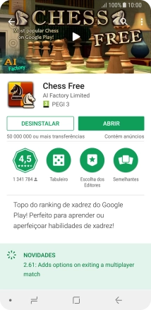 Prima DESINSTALAR.