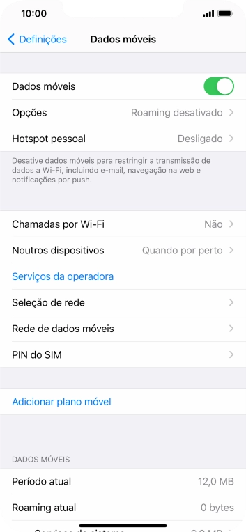 Prima Rede de dados móveis.