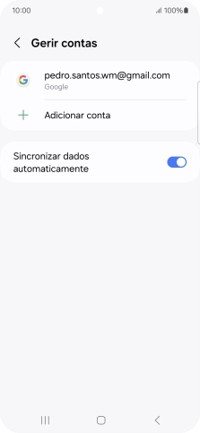 Prima a tecla de início para terminar e voltar ao ecrã inicial.
