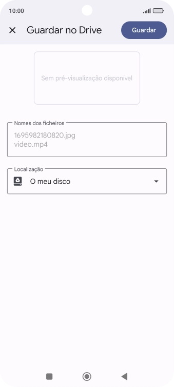 Prima a lista suspensa sob 