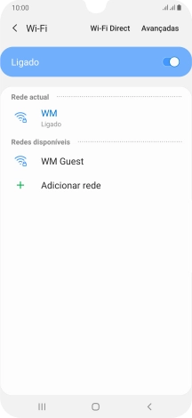 Prima a tecla de início para terminar e voltar ao ecrã inicial.