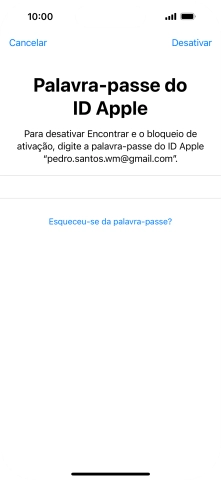 Prima Desactivar.