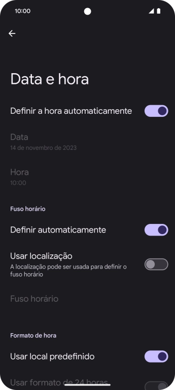 Para voltar ao ecrã inicial, deslize o dedo de baixo para cima a partir da base do ecrã.