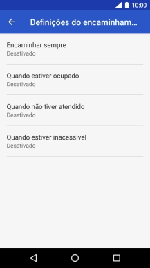 Prima a tecla de início para terminar e voltar ao ecrã inicial.