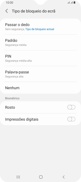 Prima Impressões digitais.