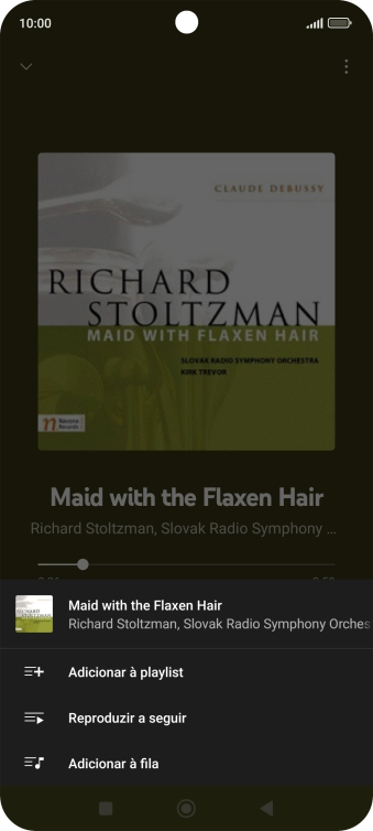 Prima Adicionar à playlist.