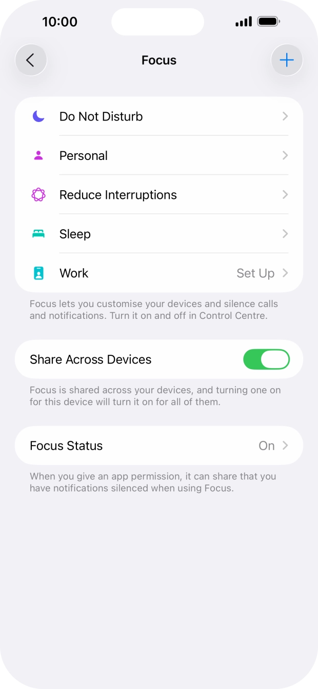 Press Do Not Disturb. Press Do Not Disturb.