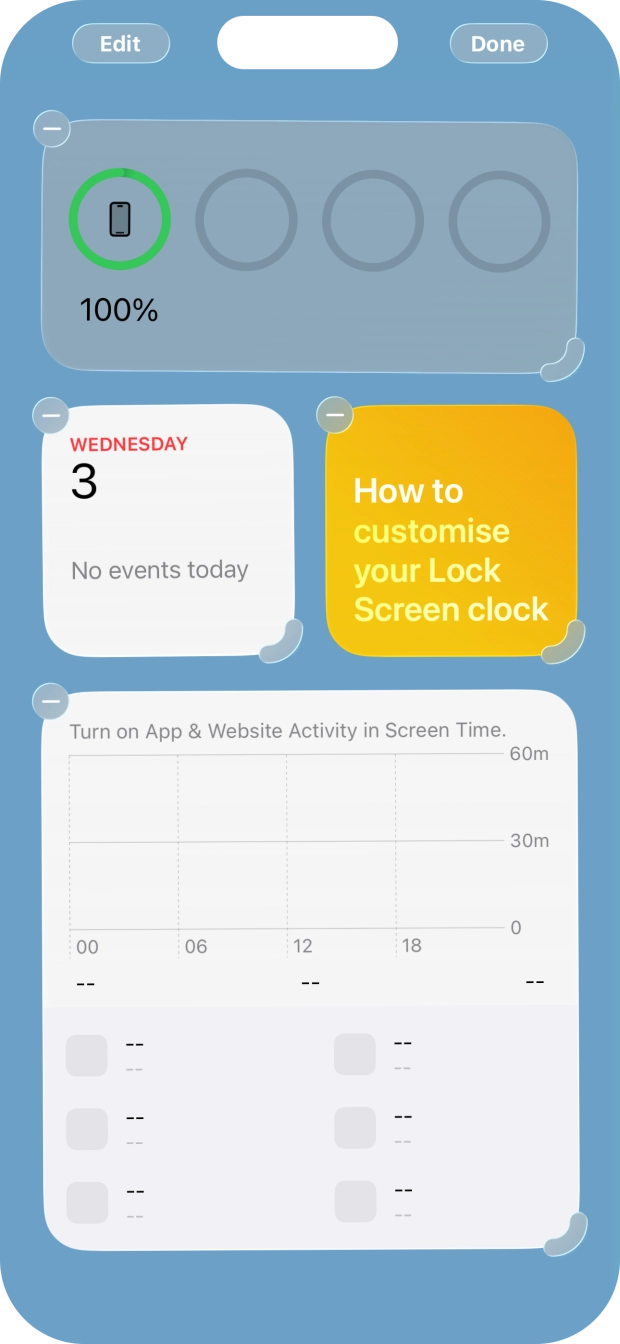 Press Edit. Press Edit.
