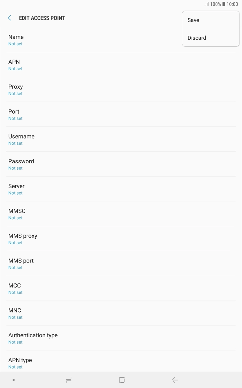 Press Save. Press Save.