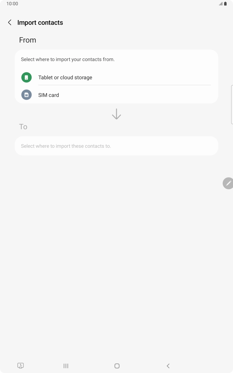 Press the name of the SIM.