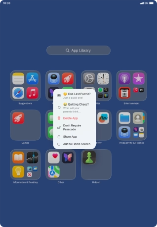 Press Don't Require Passcode.