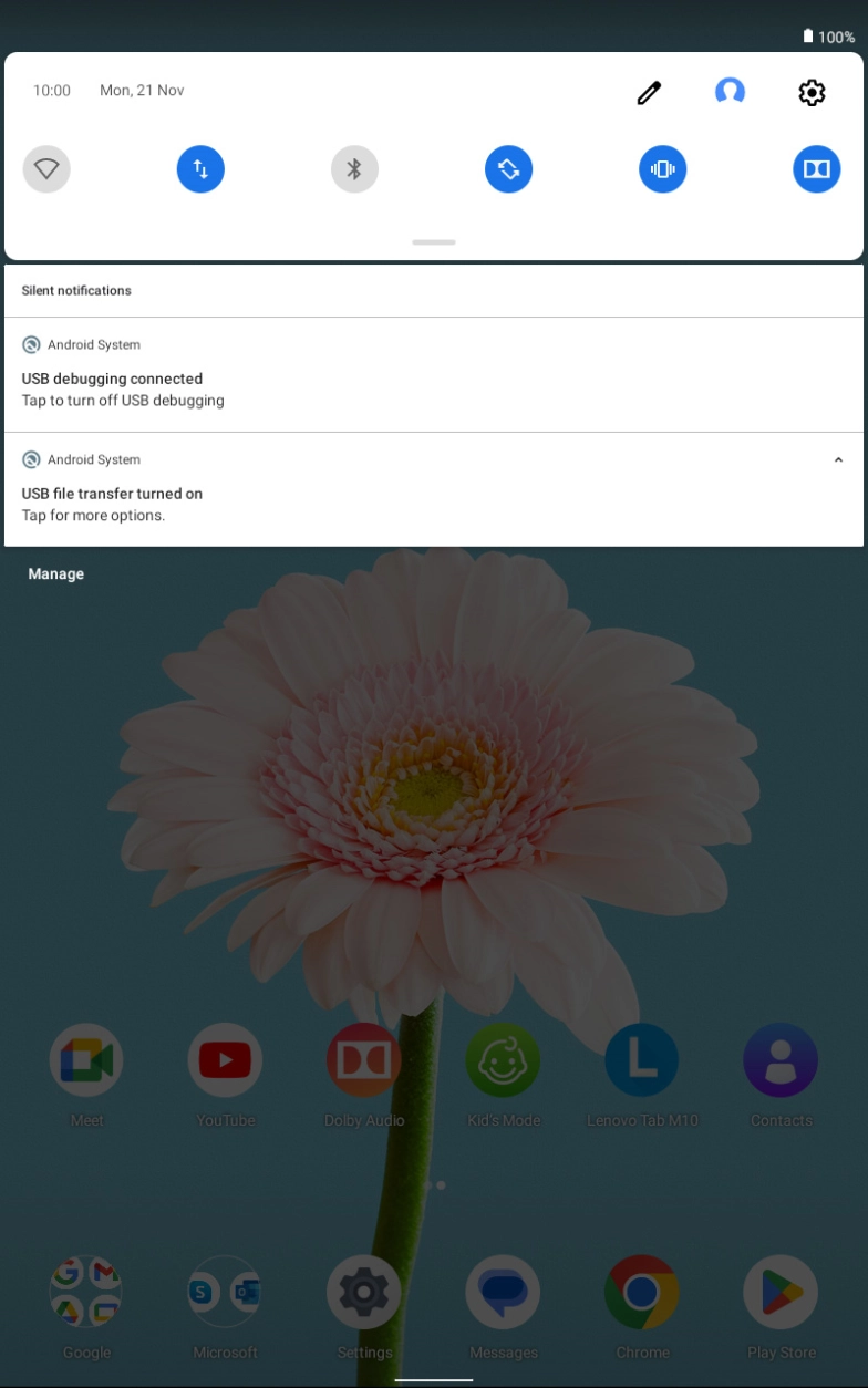 Press Tap for more options..