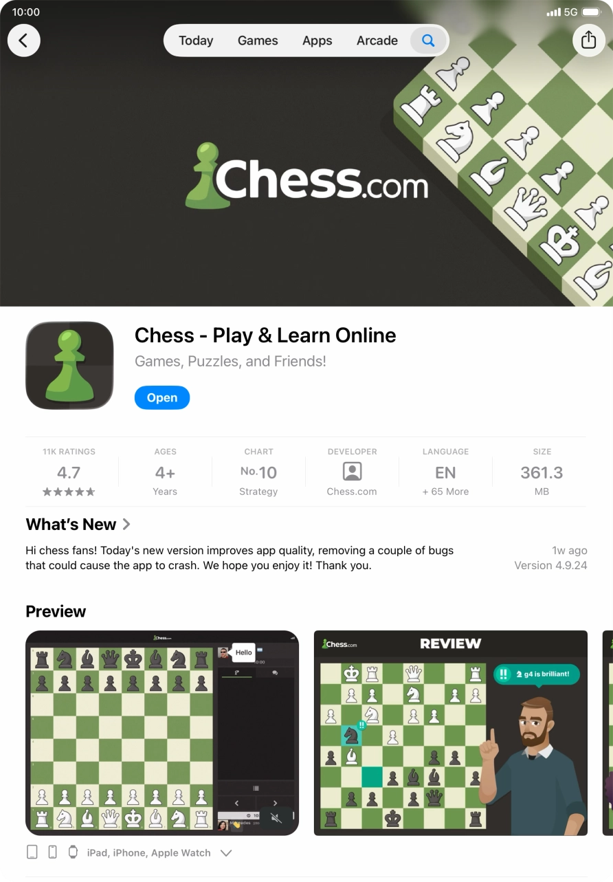 Slide your finger upwards starting from the bottom of the screen to return to the home screen.