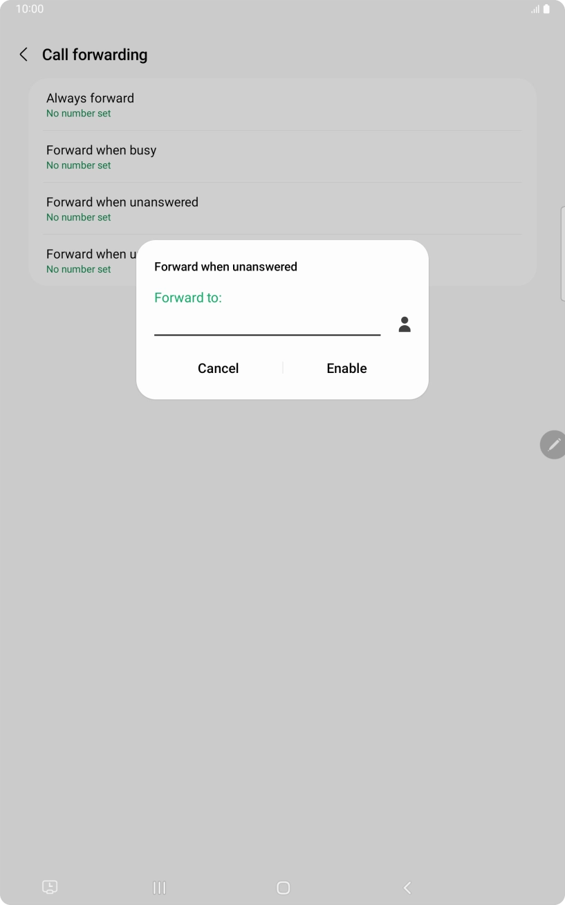 Key in 901 and press Enable.