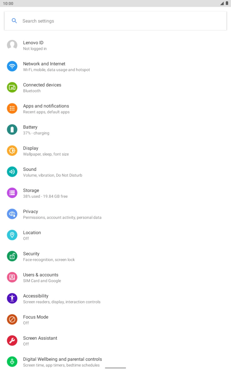 Press Apps and notifications.