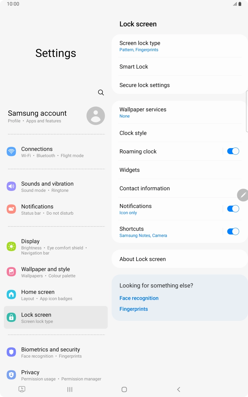 Press Screen lock type and key in the additional lock code you created earlier. Press Screen lock type and key in the additional lock code you created earlier.