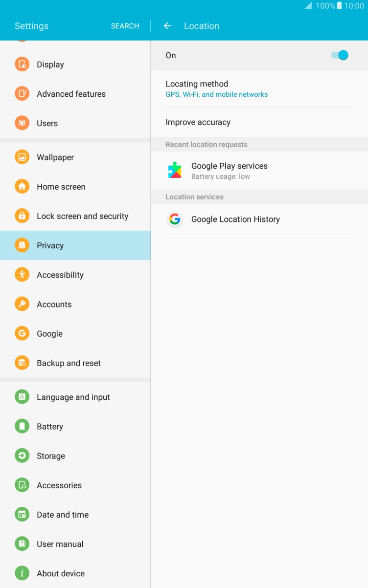Press Locating method.