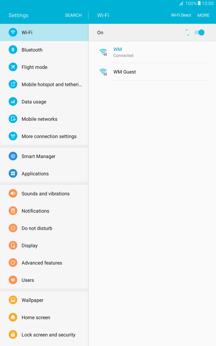 Press the Home key to return to the home screen. Press the Home key to return to the home screen.