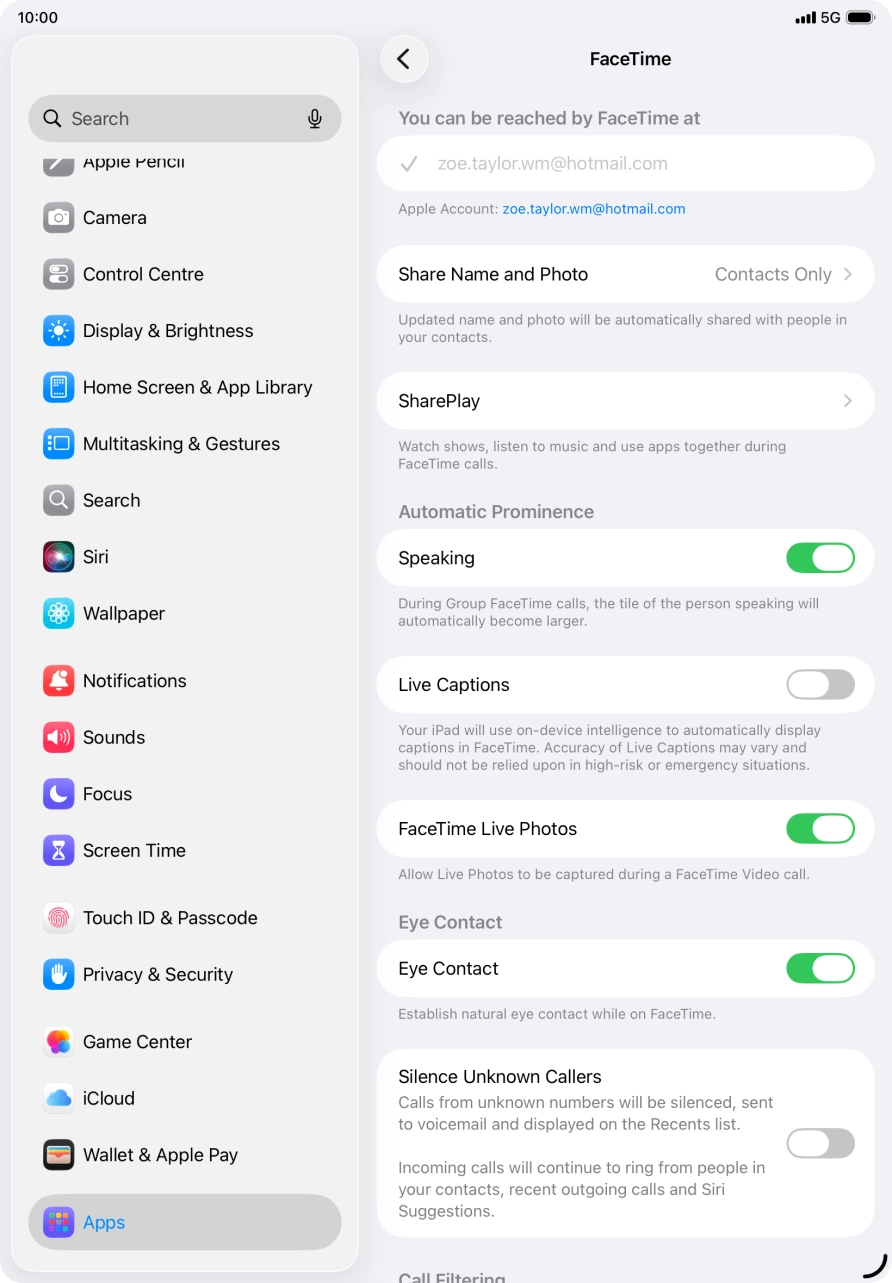 Press SharePlay. Press SharePlay.