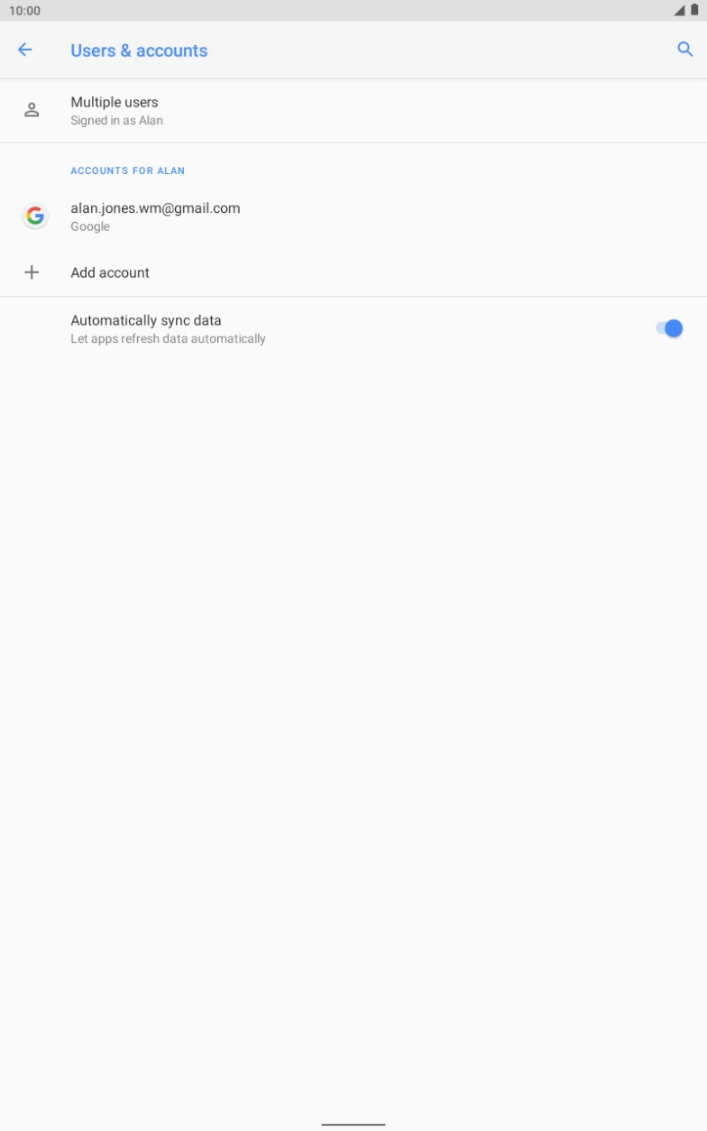 Slide your finger upwards starting from the bottom of the screen to return to the home screen.