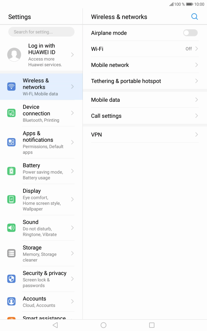 Press Apps & notifications.