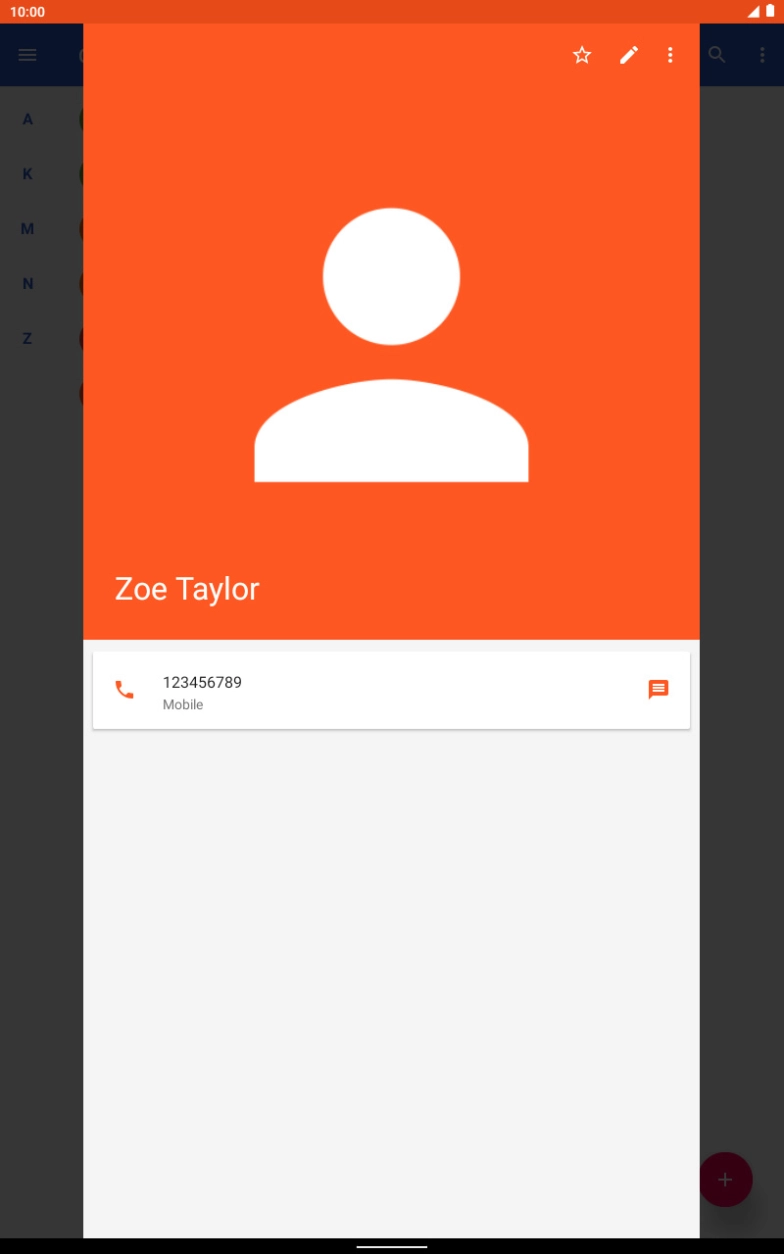 Slide your finger upwards starting from the bottom of the screen to return to the home screen.