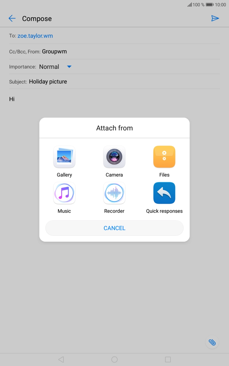 Press Files and go to the required folder.