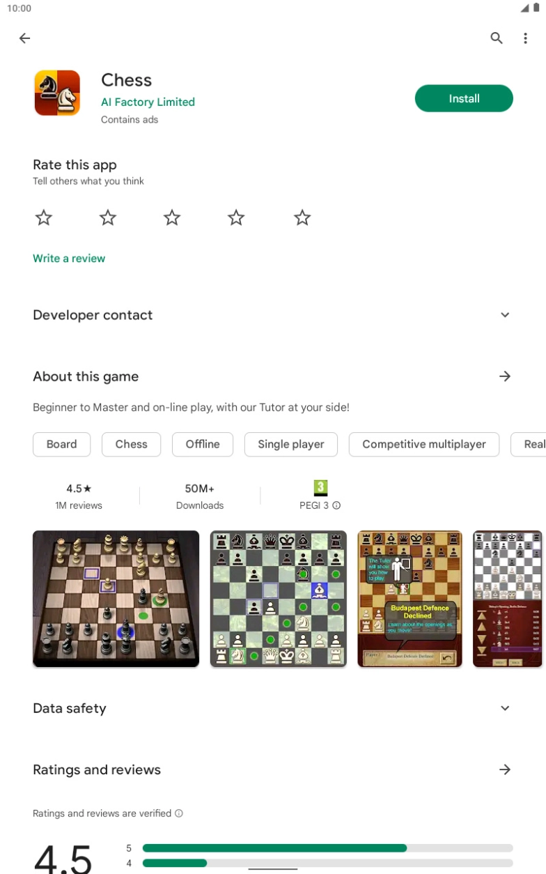 Slide your finger upwards starting from the bottom of the screen to return to the home screen.