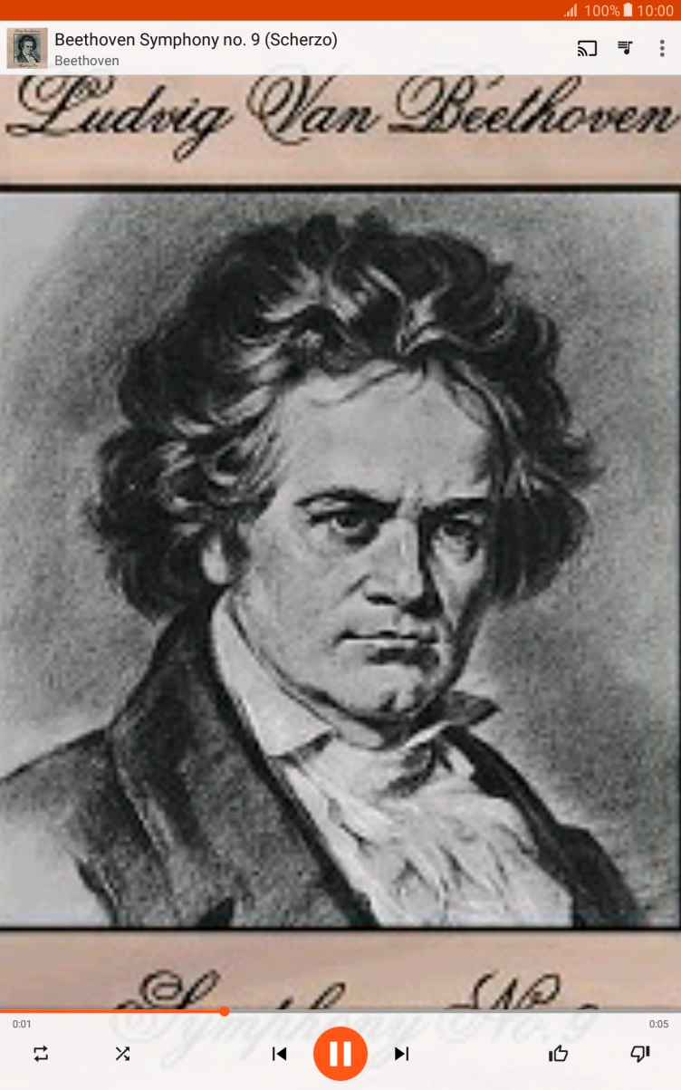 Press arrow right to go to the next audio file.