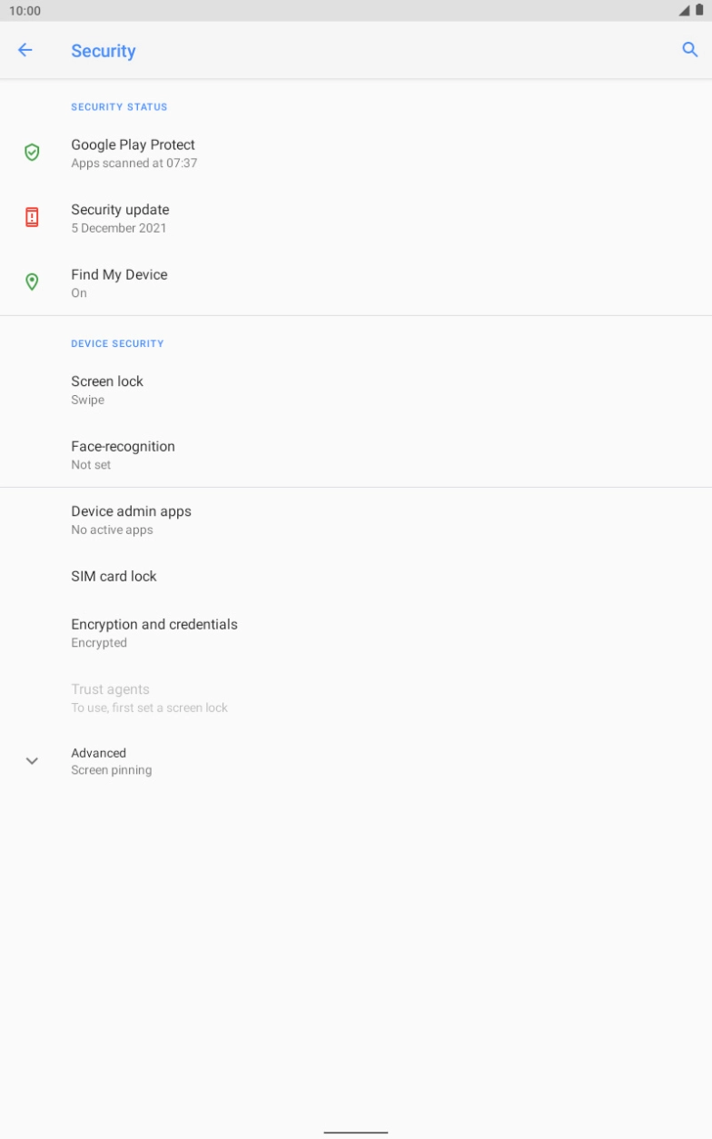 Press SIM card lock.