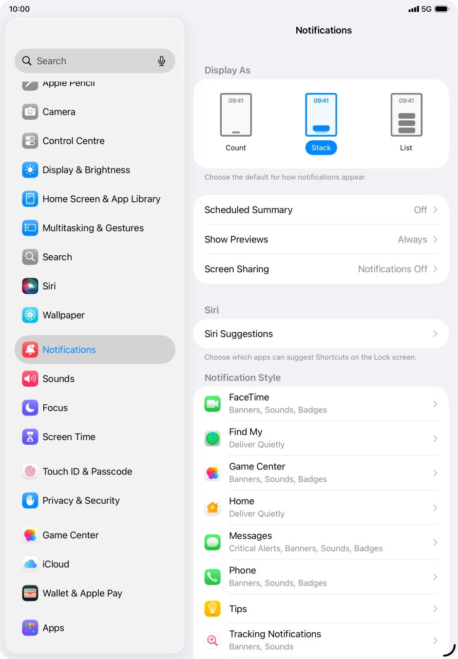 Press Scheduled Summary.