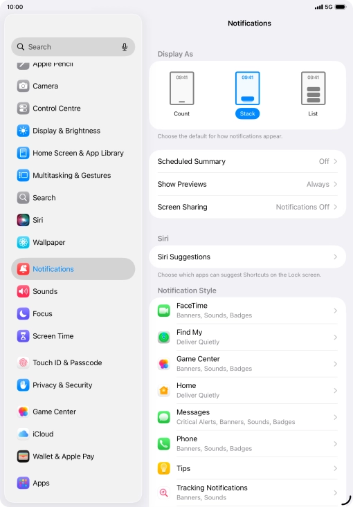 Press Scheduled Summary.