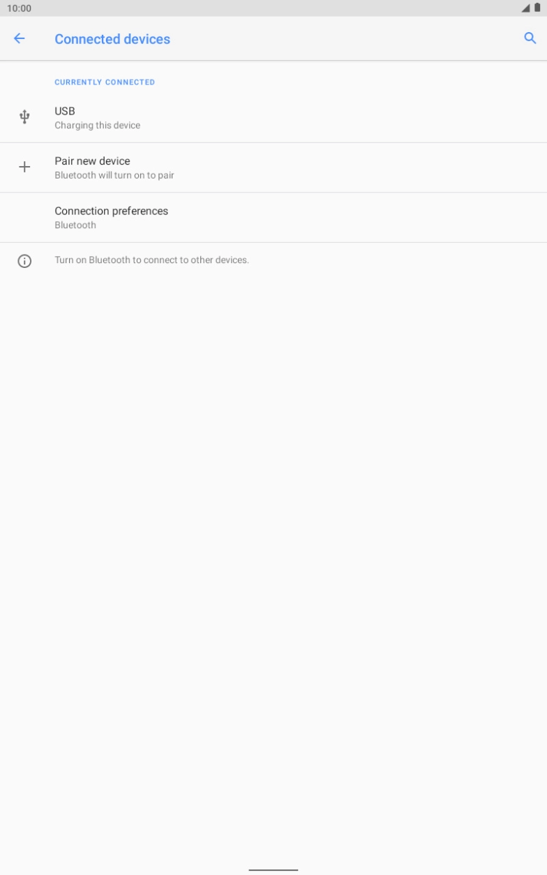 Press Pair new device.