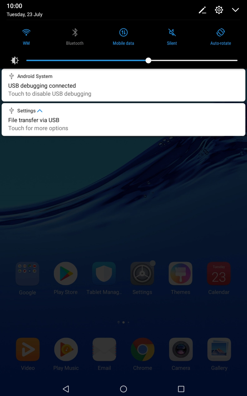Press Touch for more options. Press Touch for more options.