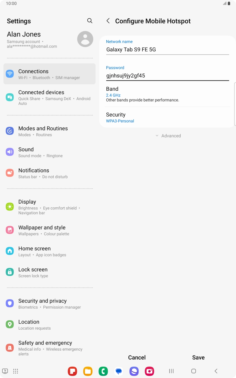 Press Save. Press Save.