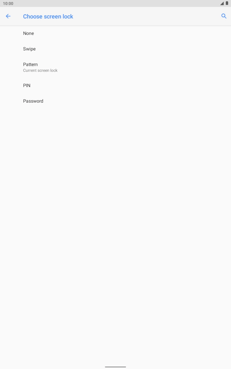 Press None. Press None.