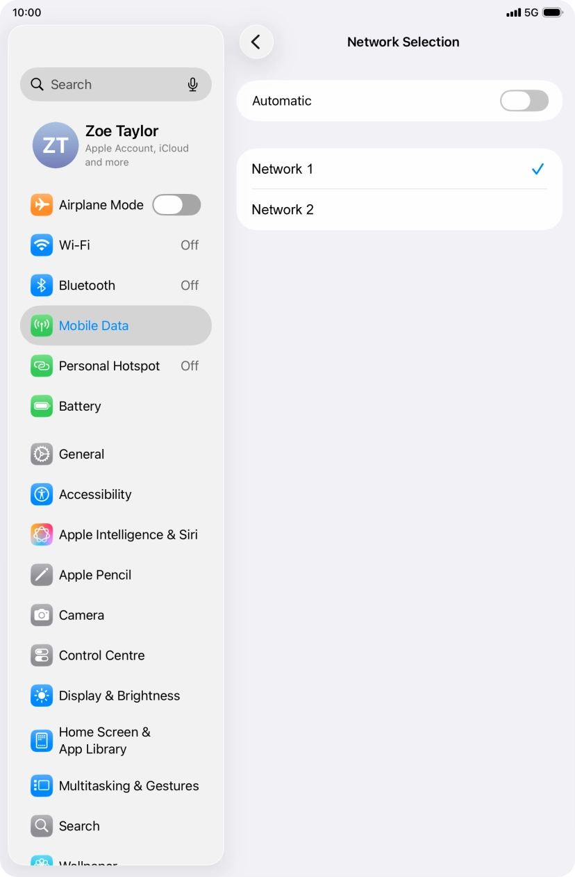 Slide your finger upwards starting from the bottom of the screen to return to the home screen.