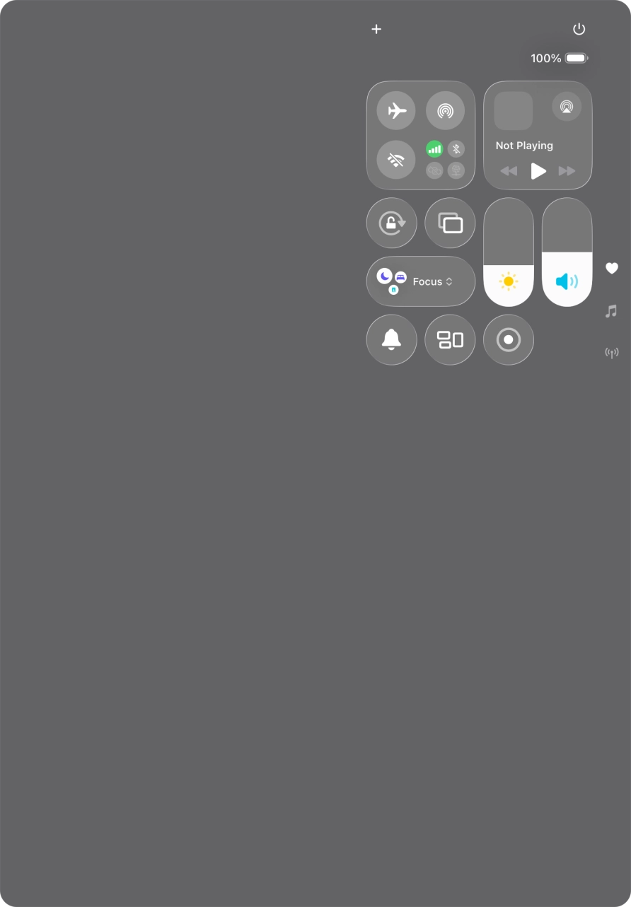Press the screen recording icon to start the recording.