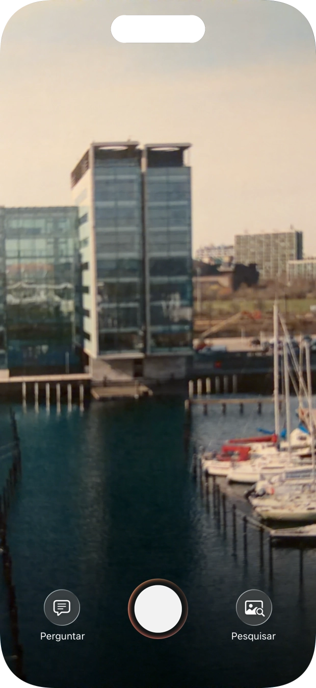 Para obter informações acerca de objetos, prima em Pesquisar e siga as indicações no ecrã, para utilizar a função.