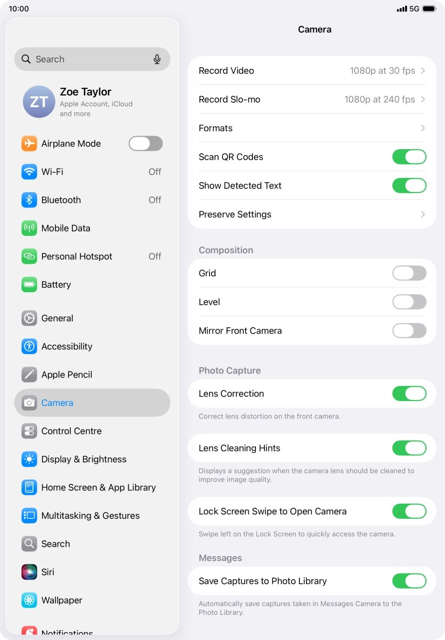 Slide your finger upwards starting from the bottom of the screen to return to the home screen.
